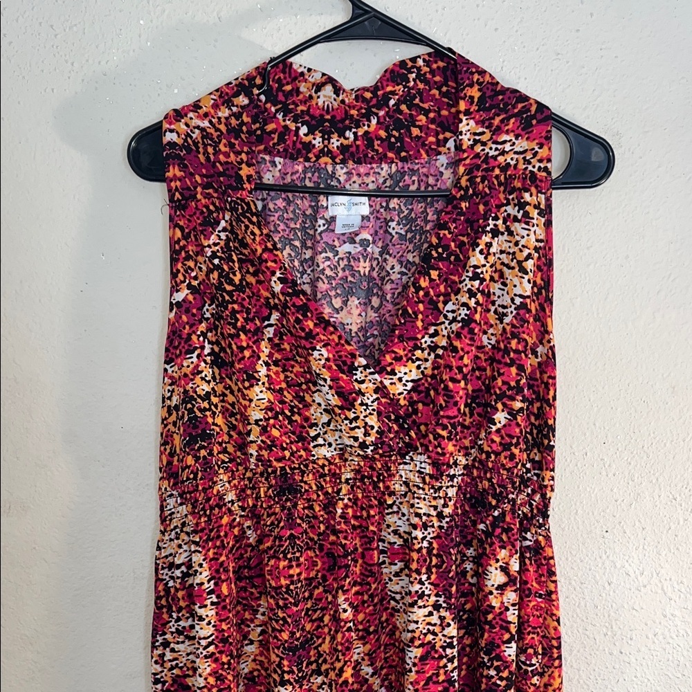 Jaclyn Smith Multicolor Maxi Dress